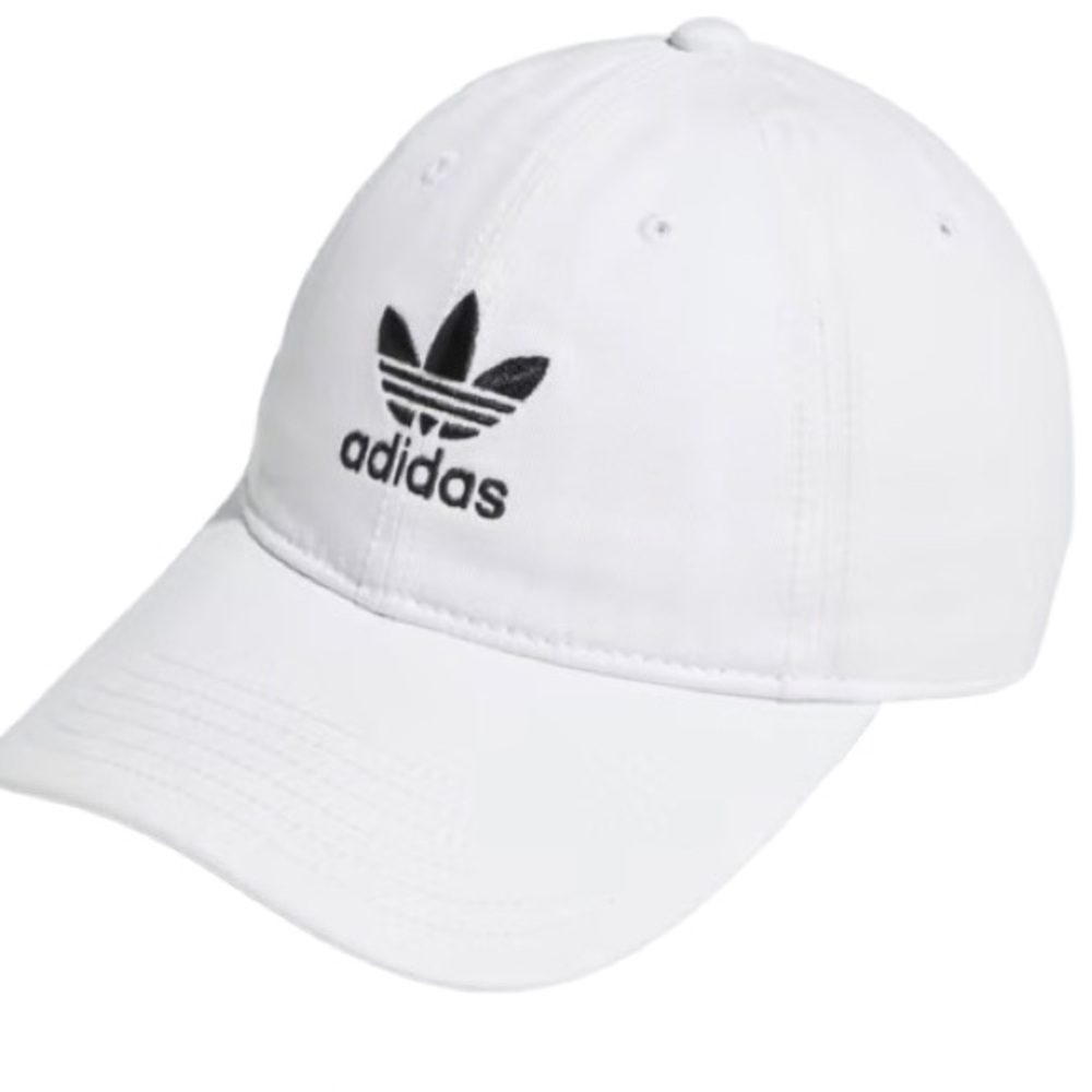 NWT- Women’s Trefoil Relaxed Strap-Back Hat.